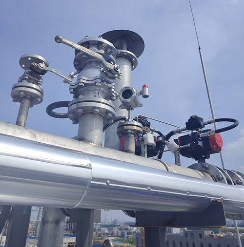 焚燒爐管道法蘭式氮氧化物檢測儀應用案例