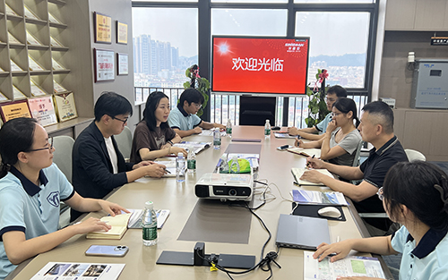 深圳職業技術大學云瞳團隊來訪深國安