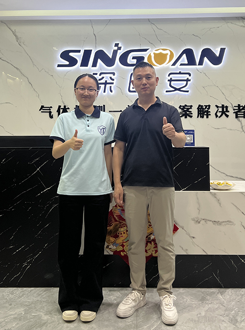 深圳職業技術大學云瞳團隊來訪深國安